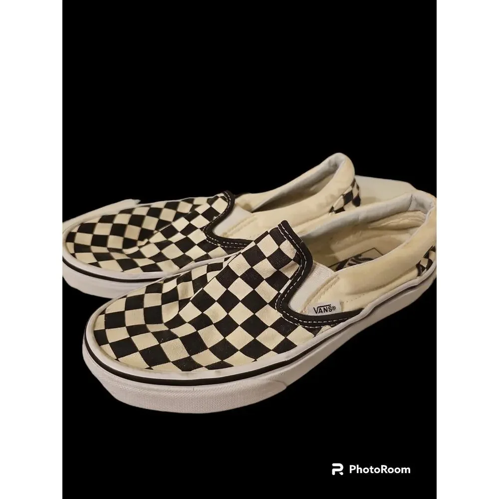Size 6‎ - VANS Asher Checkerboard